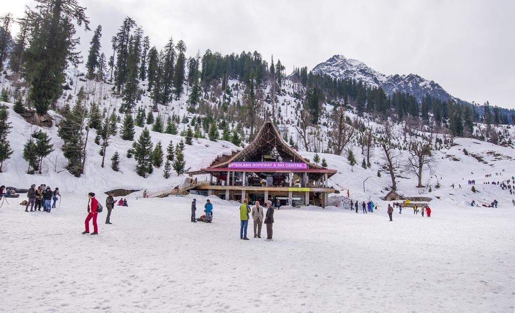 Solang Valley Resort Manāli Exterior foto